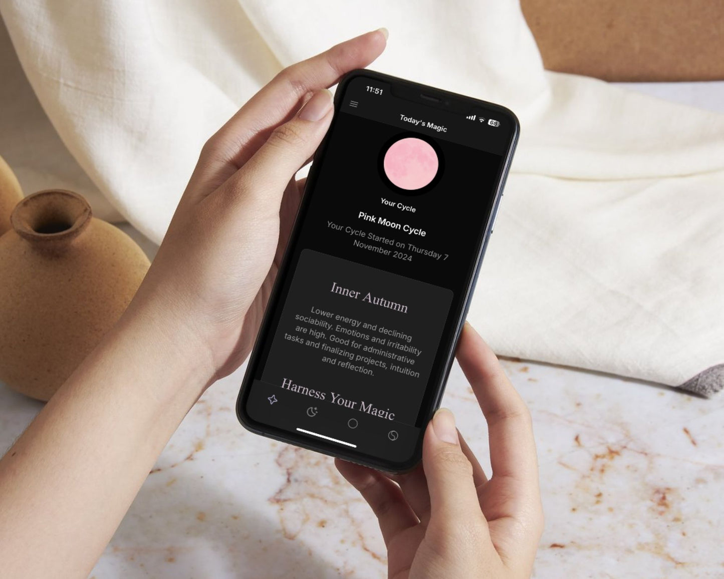 The Moon Flow 2025 App