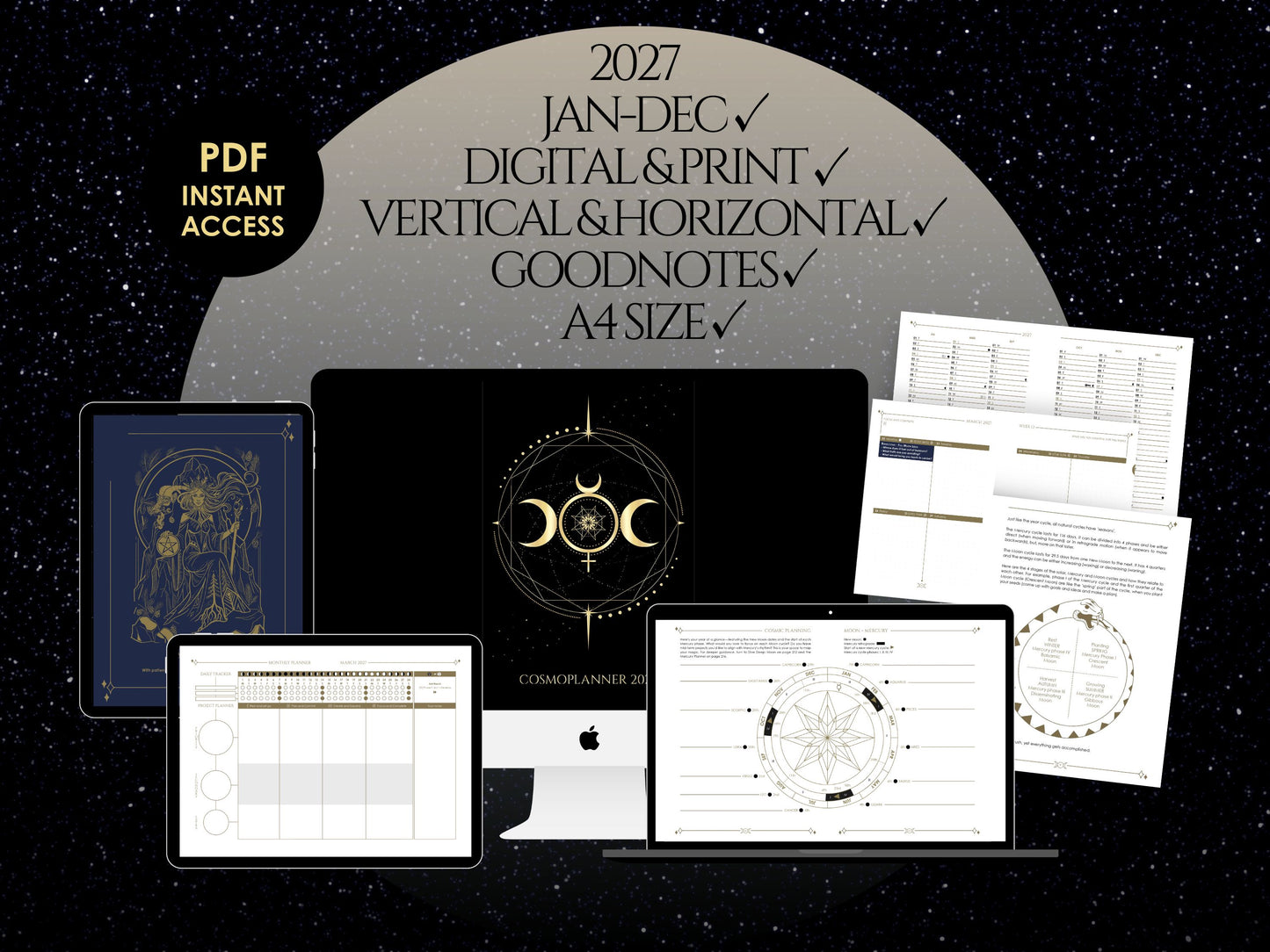 2027 Cosmoplanner Digital Planner
