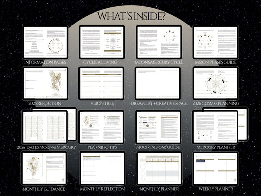 2026 Digital PDF Cosmoplanner