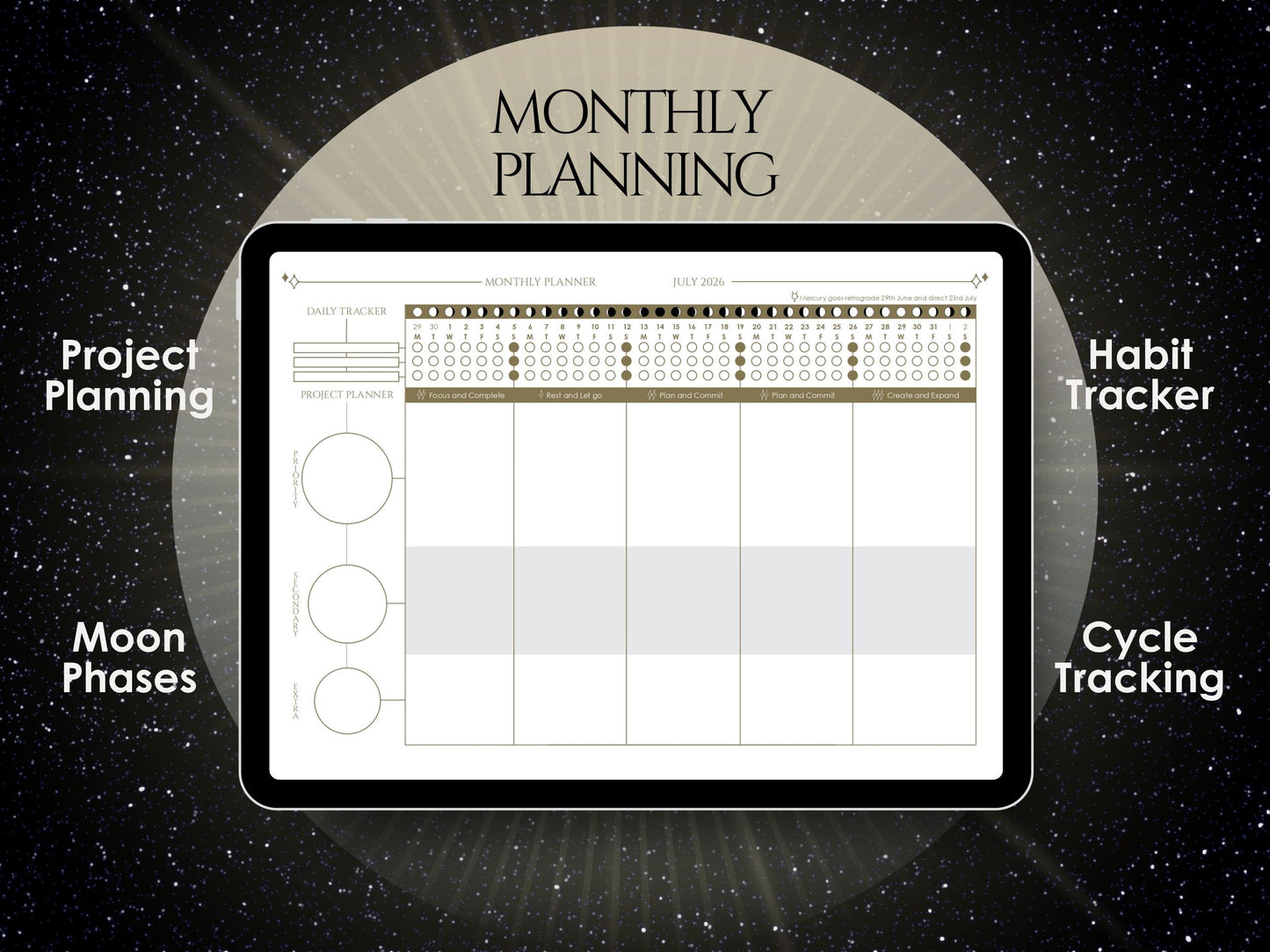 2026 Digital PDF Cosmoplanner