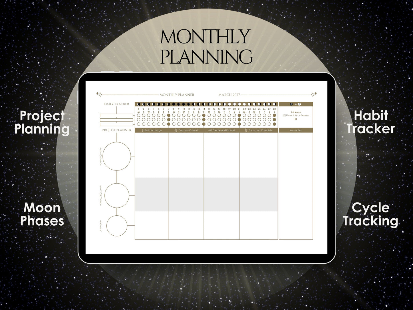 2027 Cosmoplanner Digital Planner